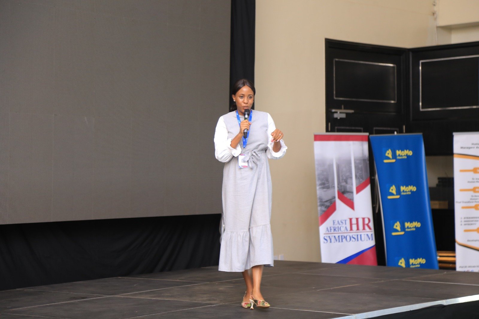 Natalie Manga at the East Africa HR Symposium